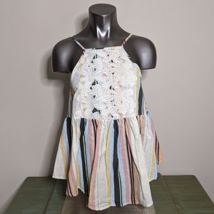 Taylor & Sage Striped Tank Top